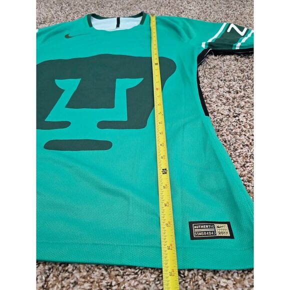 Pumas UNAM 2017 Nike Player Issue Jersey Men M Authentic Green Soccer Mexico Fan - Picture 6 of 7